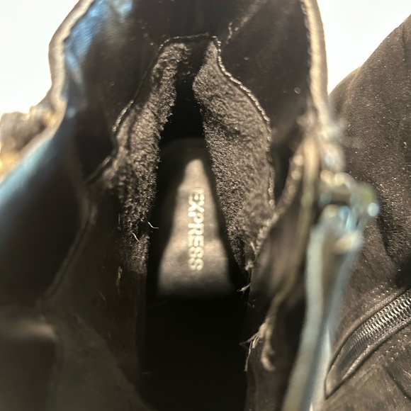 Express Suede Booties - Picture 7 of 9